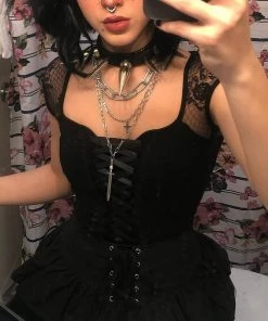 ALTERBABE Deadly Beloved Crop Top CLOTHING