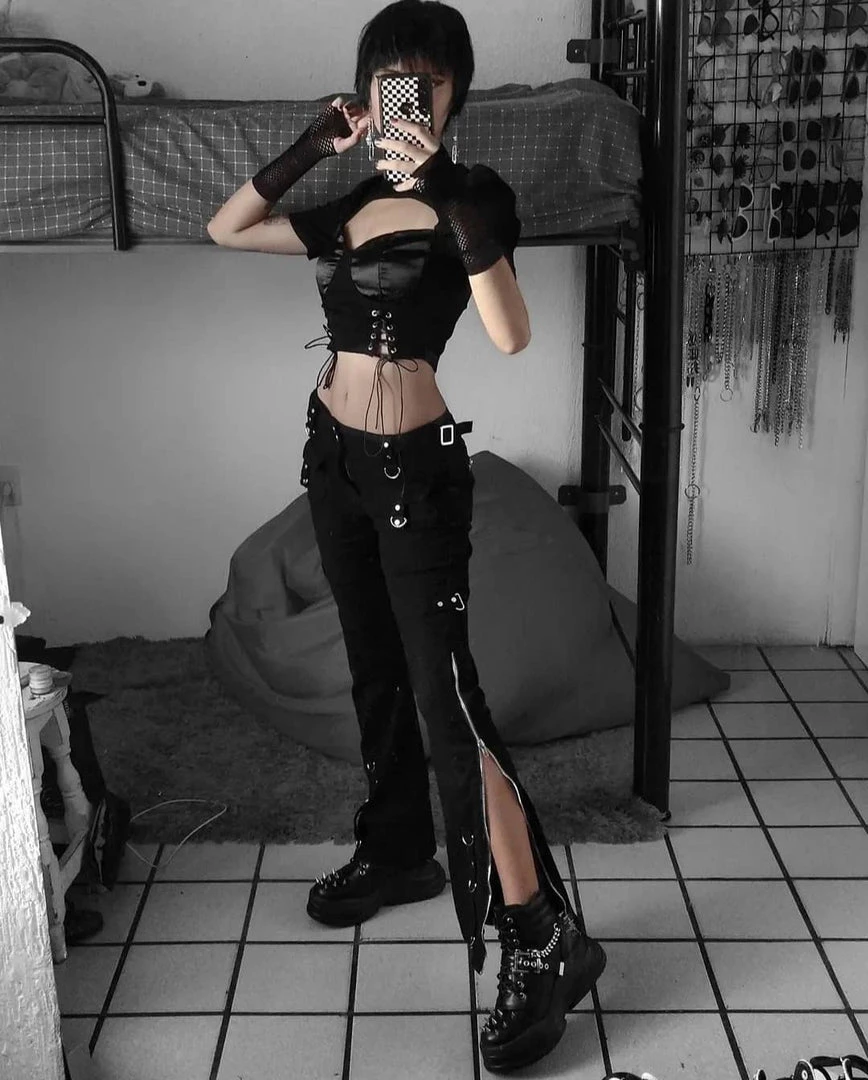 ALTERBABE Sinister Citizen Flare Pants CLOTHING