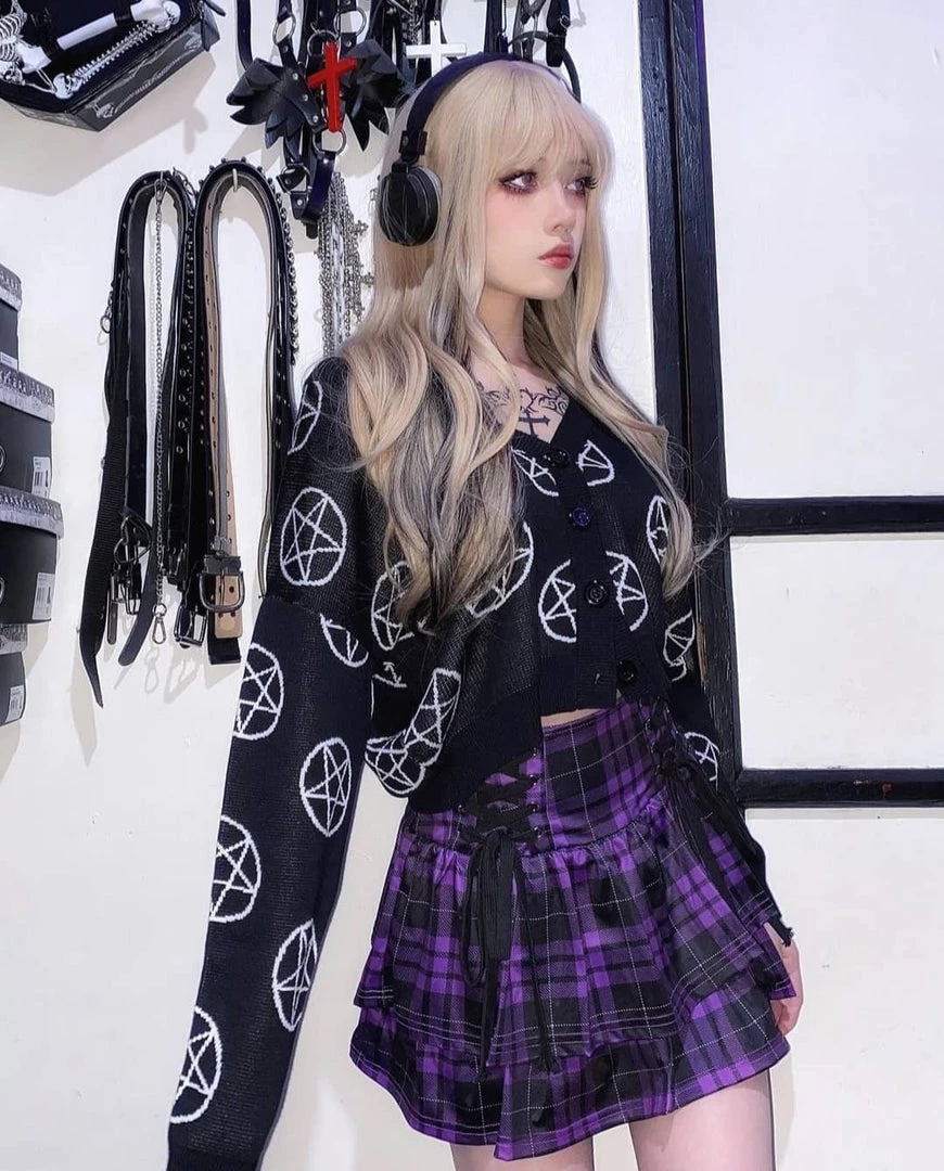 ALTERBABE Hocus Pocus Pentagram Cardigan CLOTHING