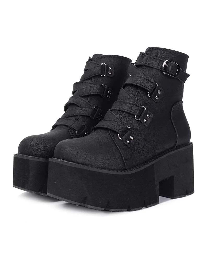 ALTERBABE FOOTWEAR Buckle Buddy Boots