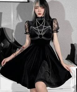 ALTERBABE NEW Evil Nights Harness Dress