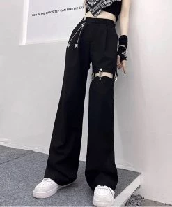 ALTERBABE Linked Up Cutout Pants CLOTHING