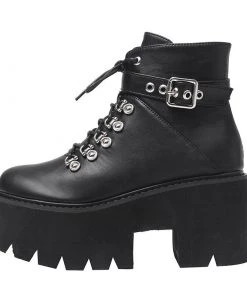 ALTERBABE Goin' Rough Platform Boots