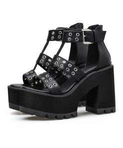 ALTERBABE Counting Down Gladiator Heels