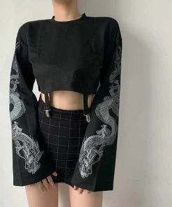 ALTERBABE Mystic Flame Dragon Sweatshirt