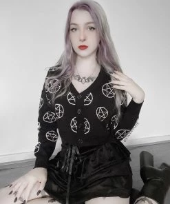 ALTERBABE Hocus Pocus Pentagram Cardigan CLOTHING