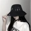 ALTERBABE ACCESSORIES Crossed Safety Pin Bucket Hat
