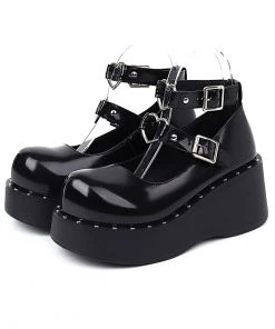 ALTERBABE FOOTWEAR Lovegame Platform Mary Janes
