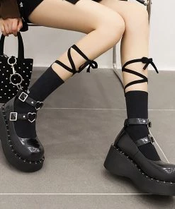 ALTERBABE FOOTWEAR Lovegame Platform Mary Janes