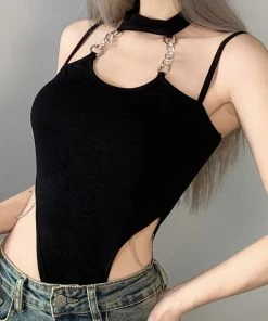 ALTERBABE NEW No Love Gloves And Bodysuit Set