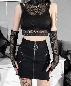 ALTERBABE Sweet Revenge Top And Gloves Set