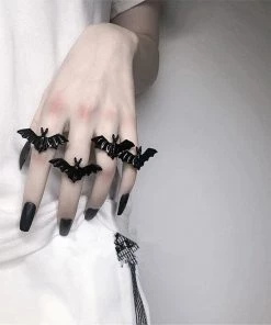 ALTERBABE NEW Veil Of Darkness Bat Ring