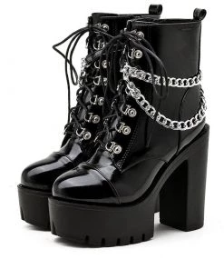 ALTERBABE Sassy Stepper Lace Up Boots FOOTWEAR