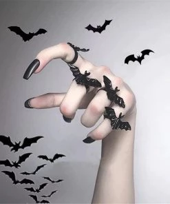 ALTERBABE NEW Veil Of Darkness Bat Ring