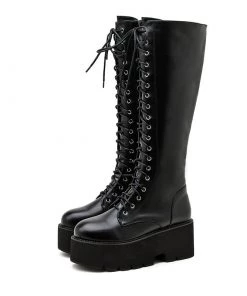 ALTERBABE FOOTWEAR Stomp You Out Platform Boots