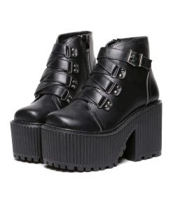 ALTERBABE Strap It Down Boots FOOTWEAR
