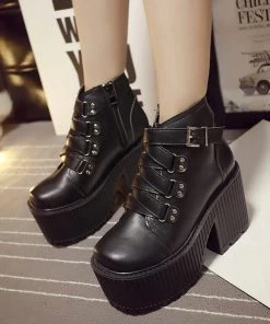 ALTERBABE Strap It Down Boots FOOTWEAR