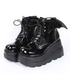 ALTERBABE Patent Hell Raiser Platform Sneakers NEW