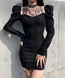 ALTERBABE CLOTHING Wicked Spell Bodycon Dress
