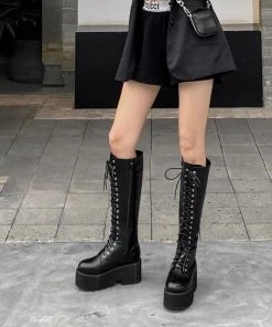 ALTERBABE FOOTWEAR Stomp You Out Platform Boots