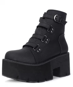 ALTERBABE FOOTWEAR Buckle Buddy Boots