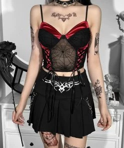 ALTERBABE Dressed To Bite Bustier Top NEW