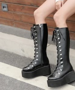 ALTERBABE FOOTWEAR Riot Knee High Boots