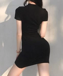 ALTERBABE CLOTHING Baddie Choker Dress