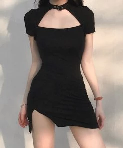 ALTERBABE CLOTHING Baddie Choker Dress