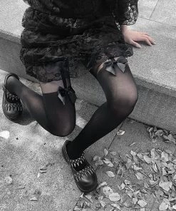 ALTERBABE ACCESSORIES Sleepy Time Bow Tights