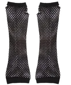 ALTERBABE Don't Cross Me Fishnet Gloves NEW