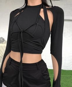 ALTERBABE Fatal Fantasy Crop Top