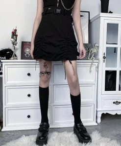 ALTERBABE Take It All Ruched Skirt