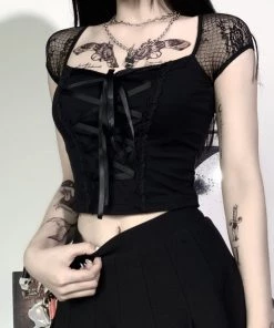 ALTERBABE Deadly Beloved Crop Top CLOTHING