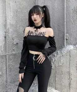 ALTERBABE Hurts So Good Off-Shoulder Top CLOTHING