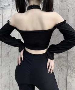 ALTERBABE Hurts So Good Off-Shoulder Top CLOTHING