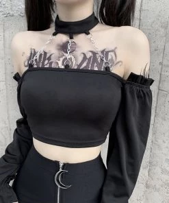 ALTERBABE Hurts So Good Off-Shoulder Top CLOTHING