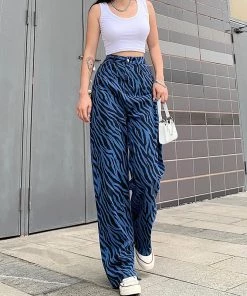 ALTERBABE Wildly Bad Zebra Jeans CLOTHING