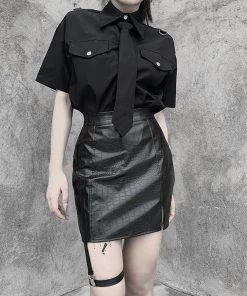 ALTERBABE CLOTHING Dressed To Kill Mini Skirt