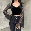 ALTERBABE Mystic Bell Sleeve Top
