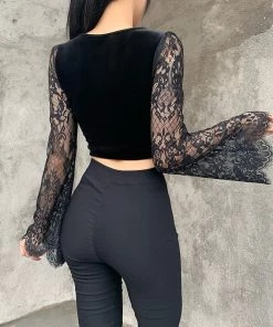 ALTERBABE Mystic Bell Sleeve Top