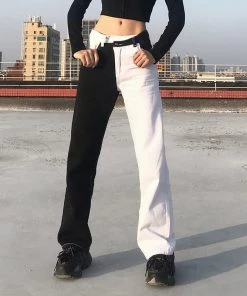 ALTERBABE Monochrome Soul Jeans Pants