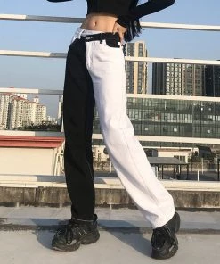 ALTERBABE Monochrome Soul Jeans Pants