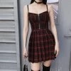 ALTERBABE Misunderstood Plaid Mini Dress CLOTHING