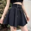 ALTERBABE CLOTHING Obsessed Lace Up Skirt