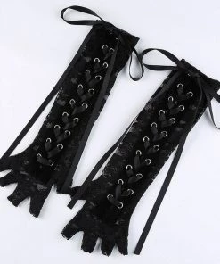 ALTERBABE ACCESSORIES Darkness Within Lace Gloves