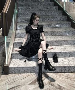 ALTERBABE Heartbreak Hex Mini Dress CLOTHING