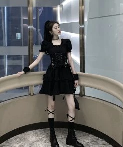 ALTERBABE Heartbreak Hex Mini Dress CLOTHING