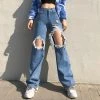 ALTERBABE CLOTHING Outta Control Ripped Jeans