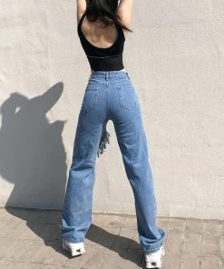 ALTERBABE CLOTHING Outta Control Ripped Jeans